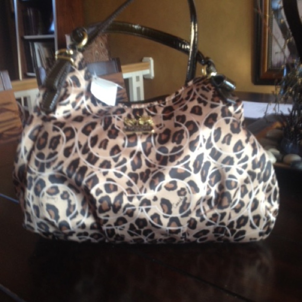 Coach Cheetah Print Purse